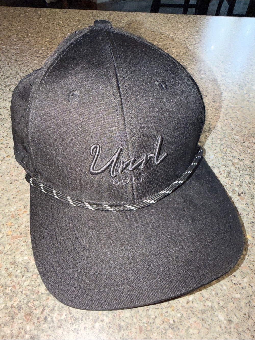 Unrl Golf Black Men's Cap